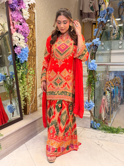 Gulnaar Sharara Set