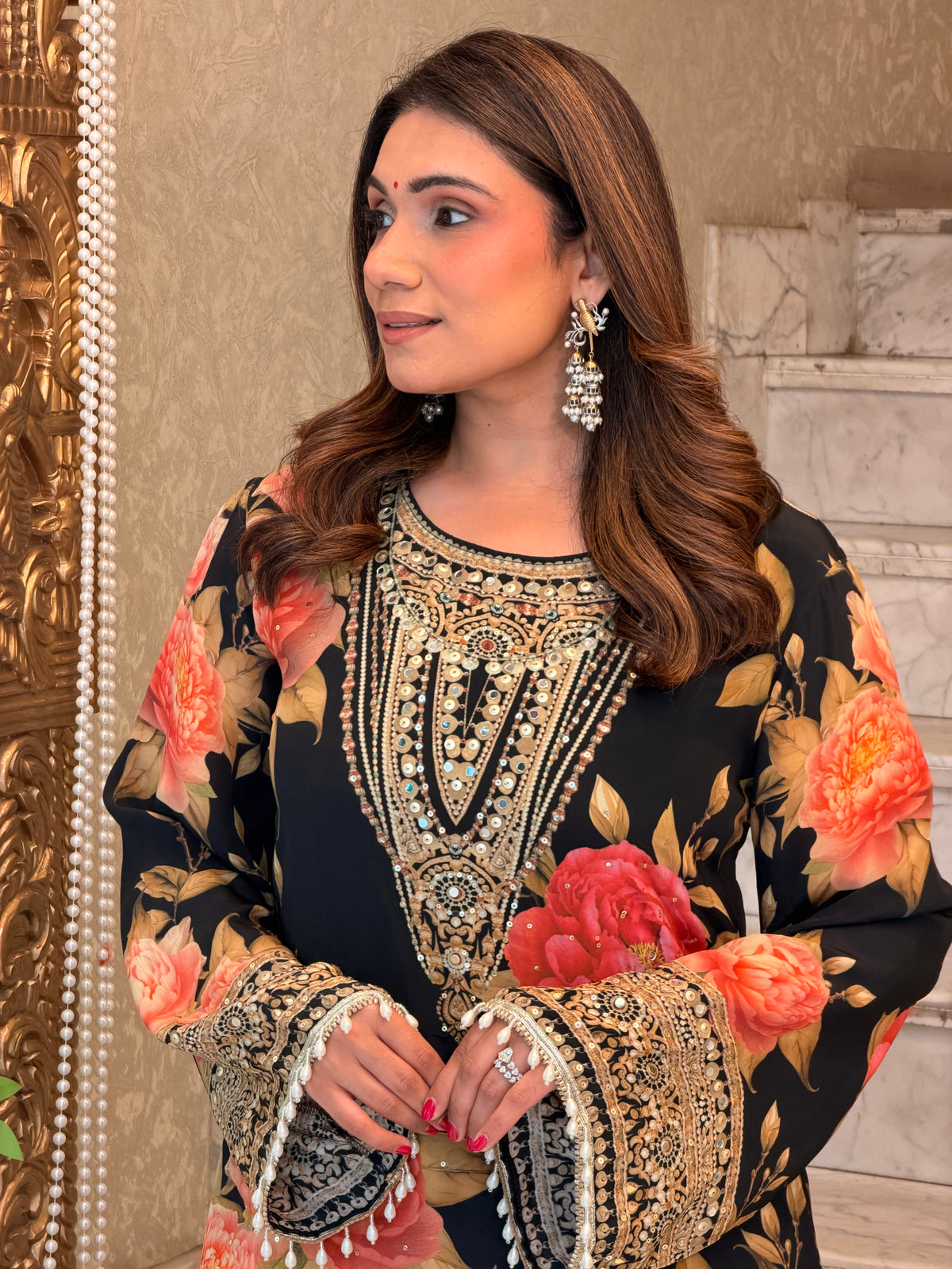 Gulzaar Floral Set