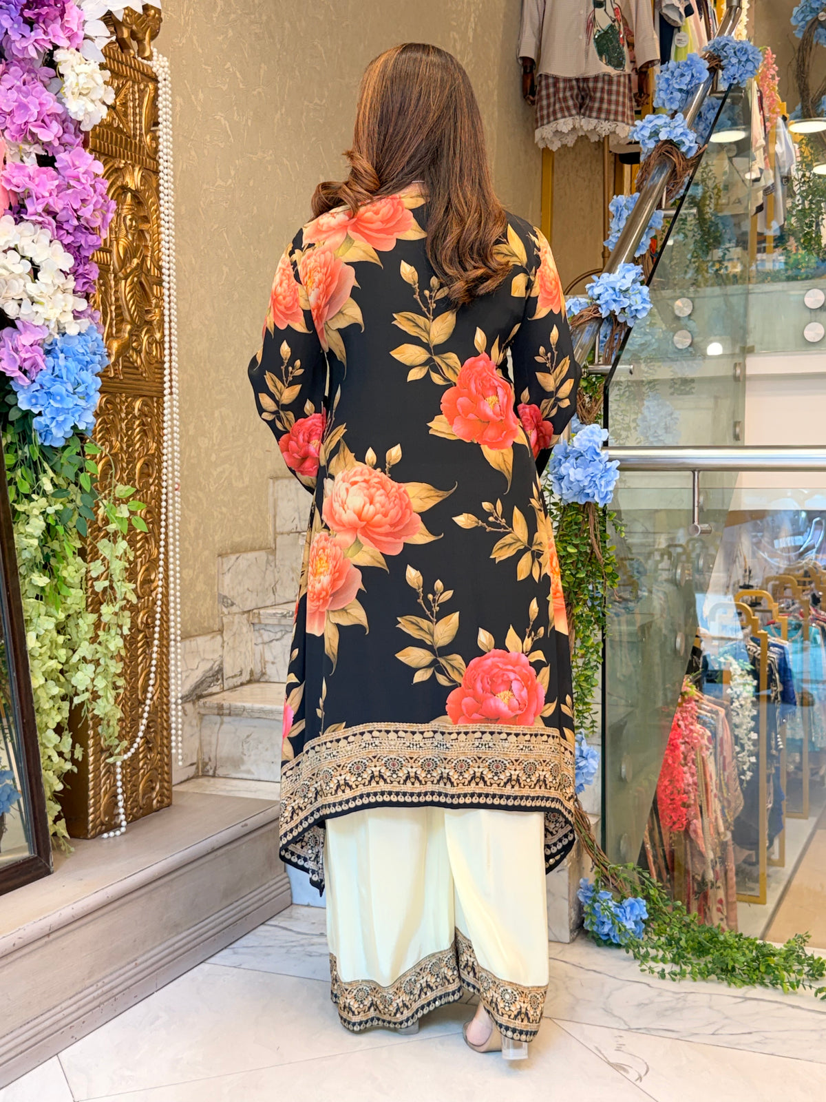 Gulzaar Floral Set
