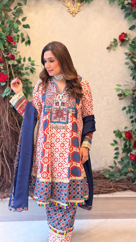 Mehrun Printed Co-ord Set