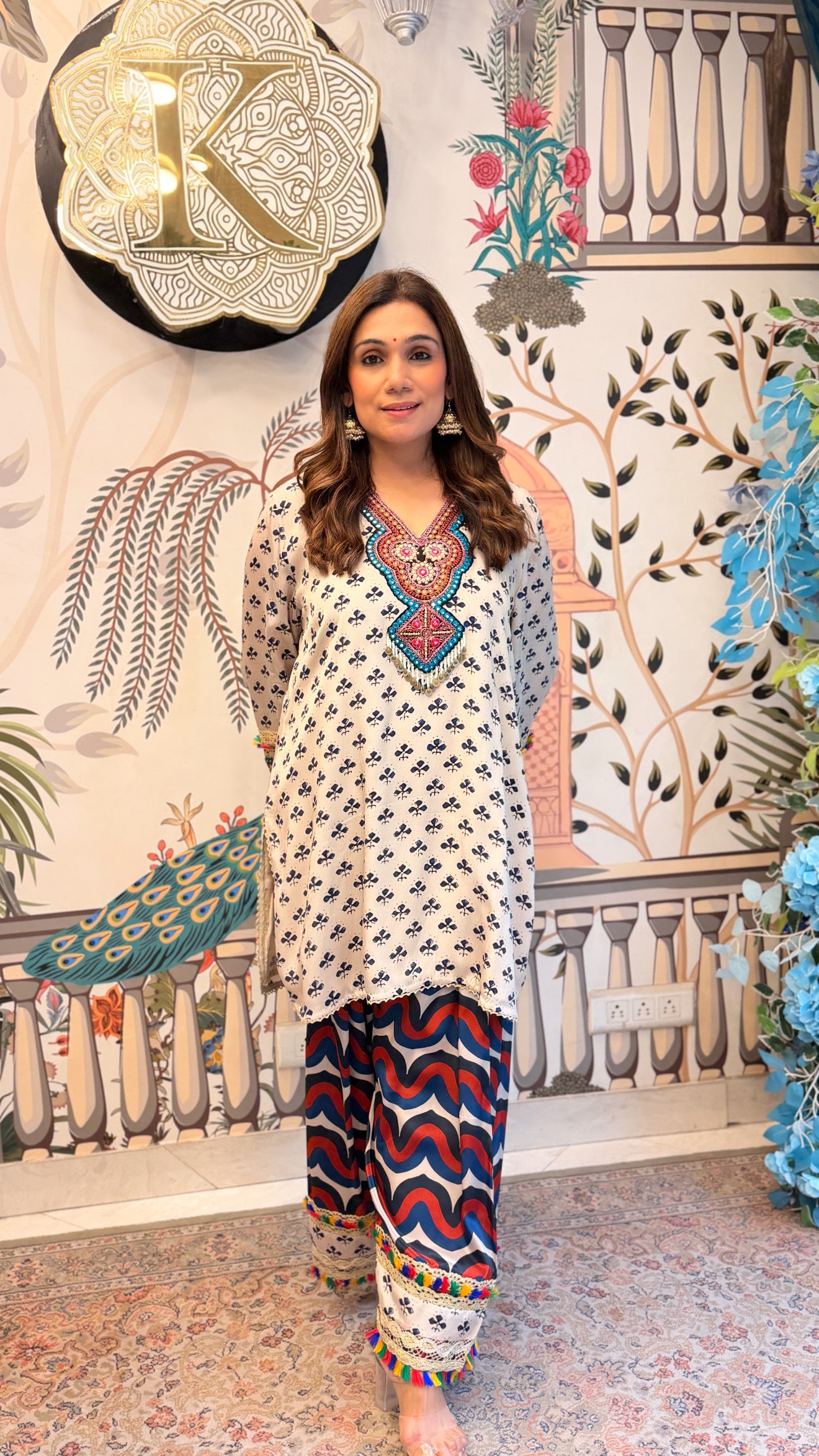 Meher Ivory Co-ord Set