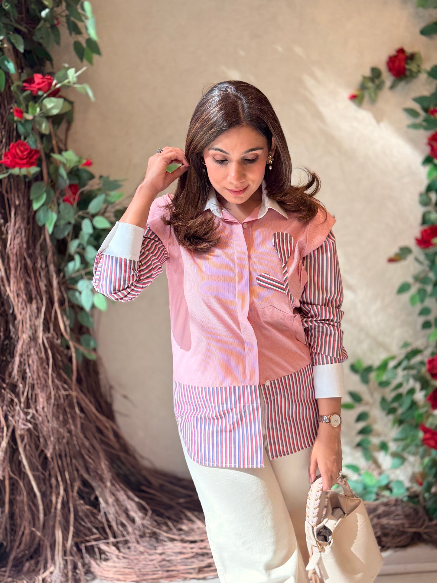 Stripe blush