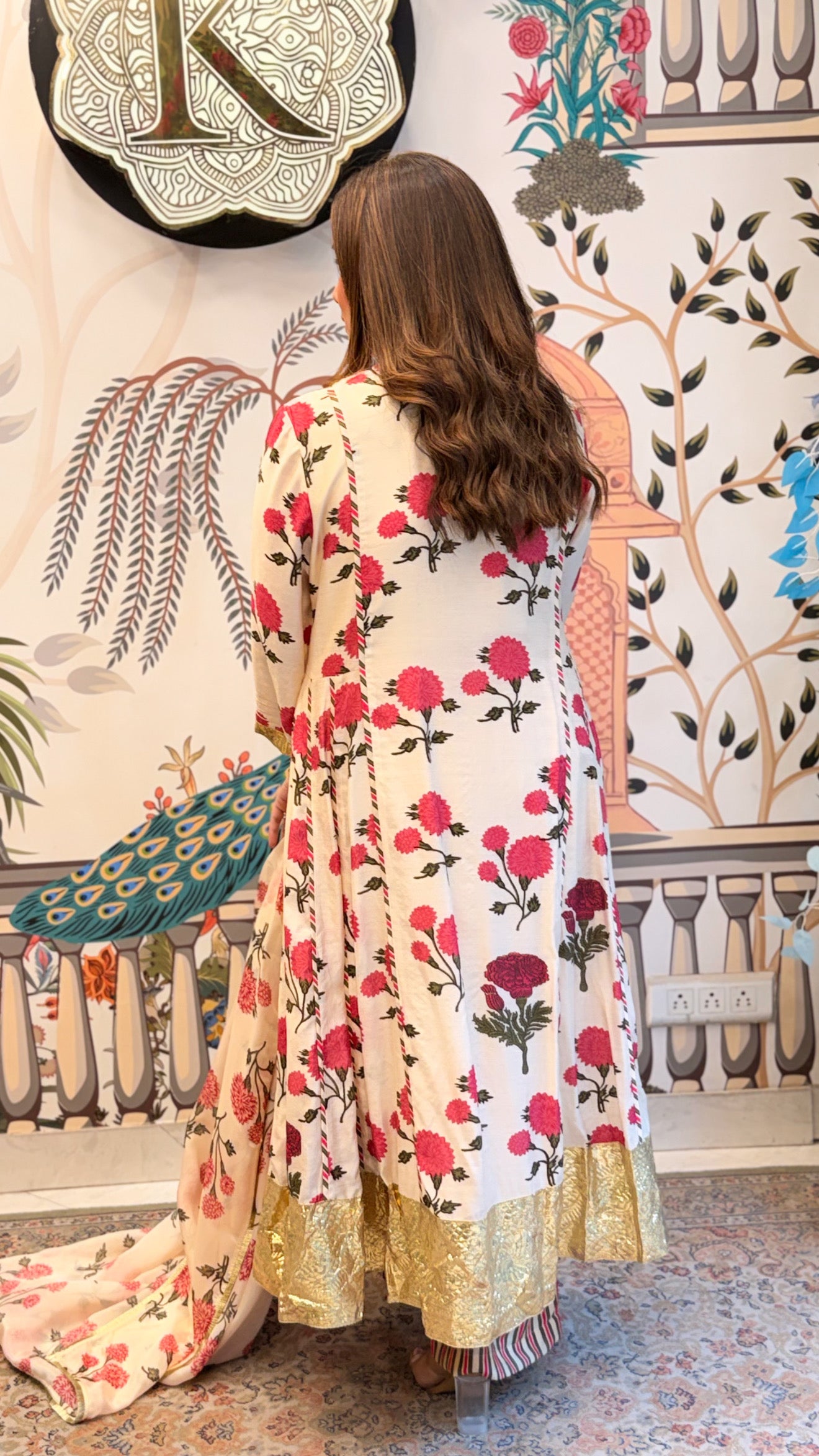 Gulbahar Floral Suit Set