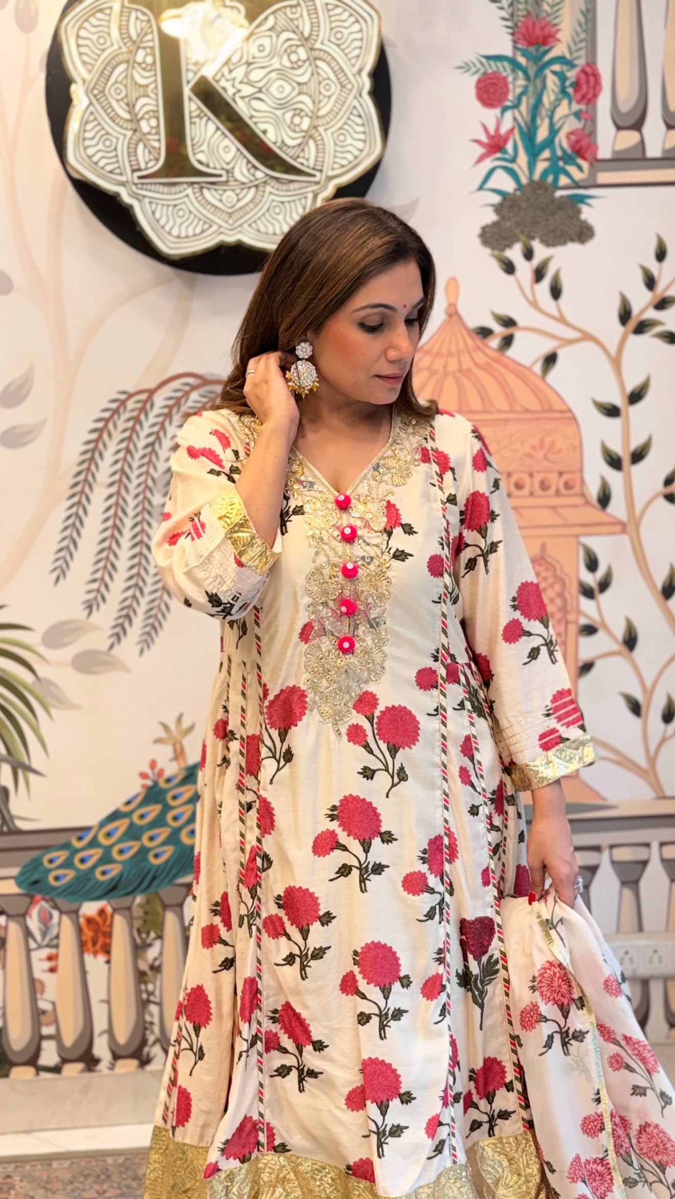 Gulbahar Floral Suit Set