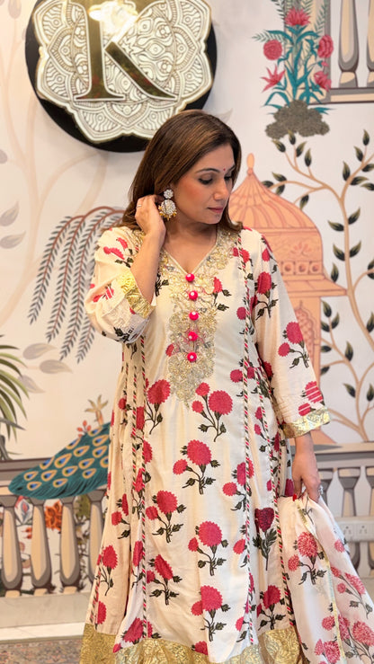 Gulbahar Floral Suit Set