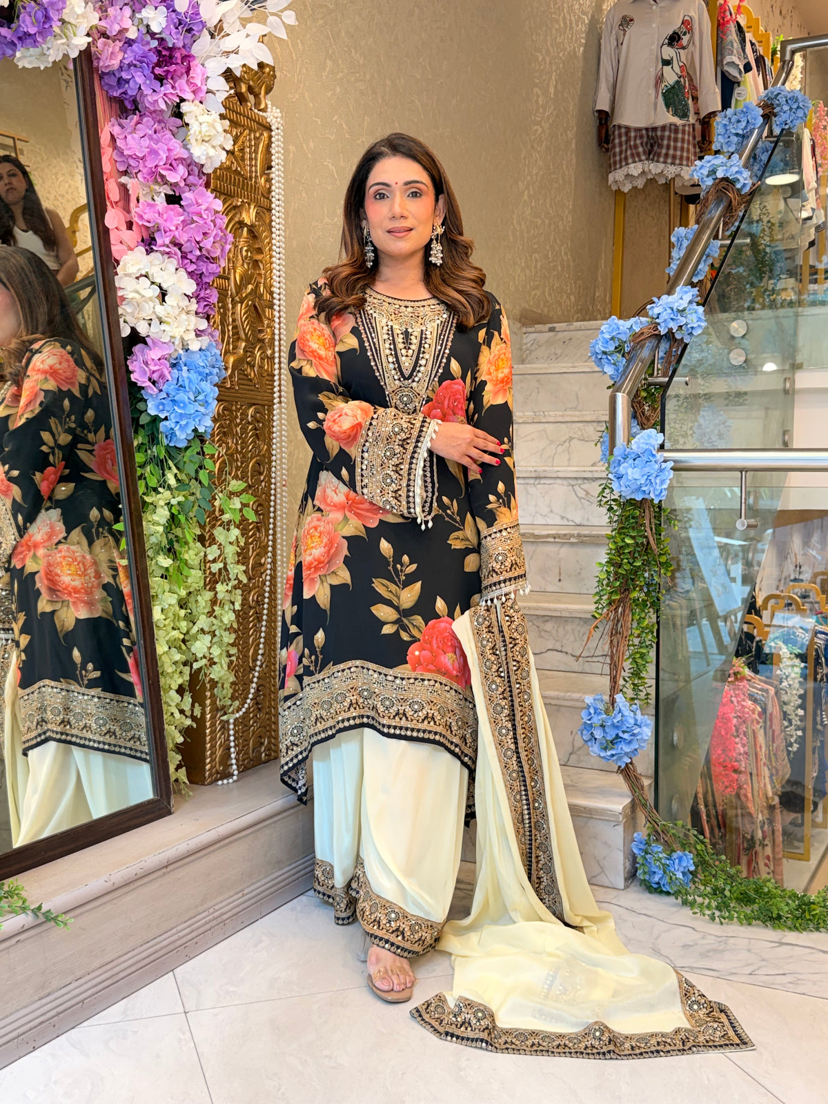 Gulzaar Floral Set