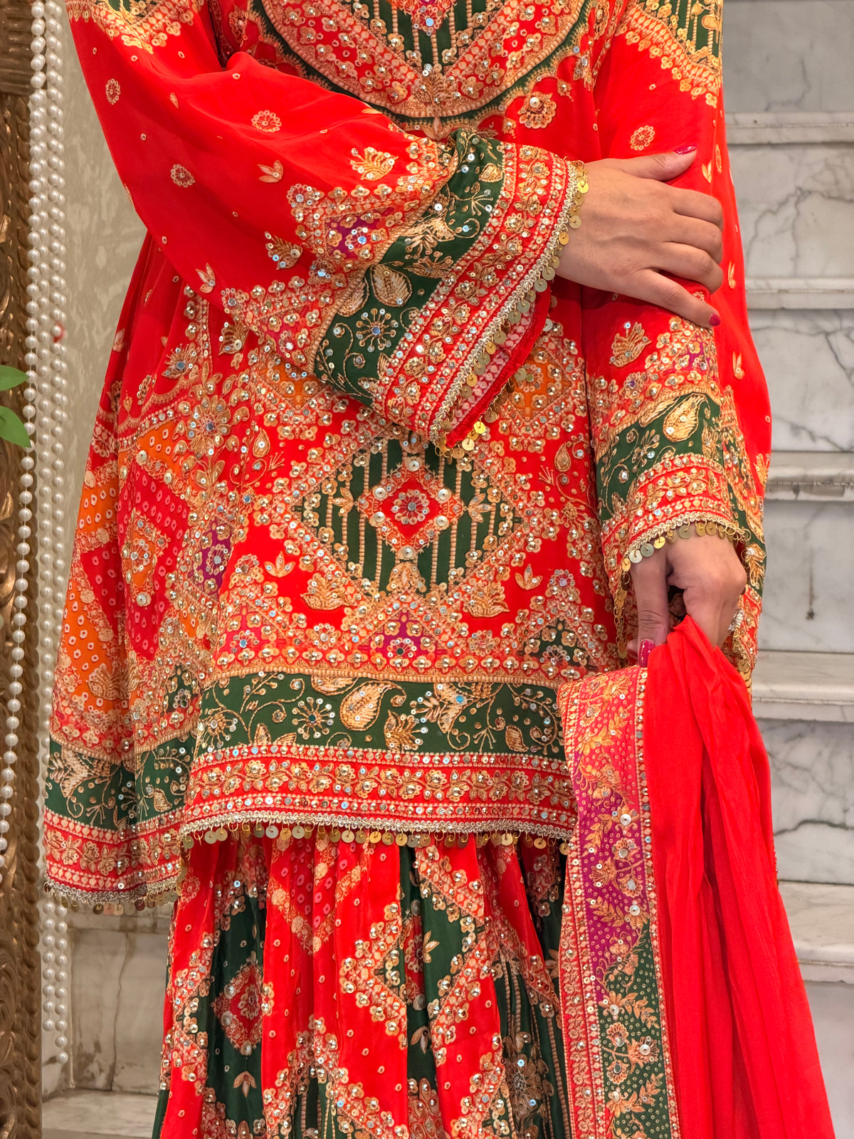 Gulnaar Sharara Set